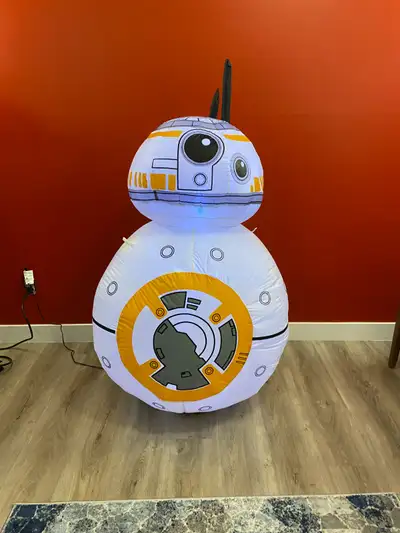 Disney Star Wars BB-8 Christmas / Birthday Inflatable 4.5' tall, View more