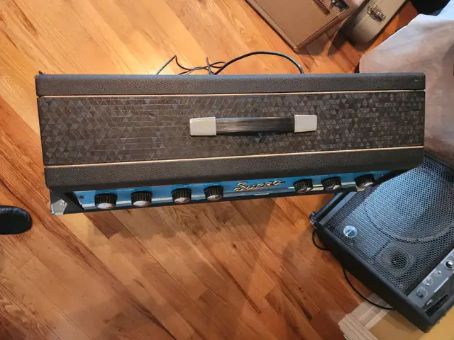 Supro Sportsman S6698! c.Early 60's! 35w! Tubes! FREE SHIPPING! in Amps & Pedals in City of Toronto - Image 8