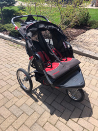 Double jogging stroller Baby Trend Expedition