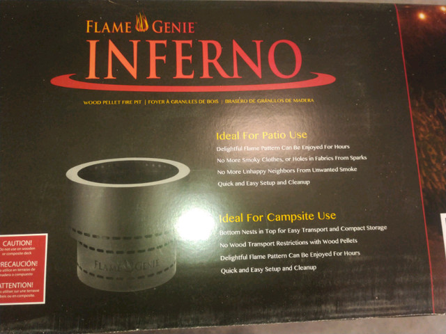 19" Black Flame Genie  in BBQs & Outdoor Cooking in St. Albert - Image 2