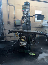 Doall milling machine 12 X 49 TABLE, POWER FEEDS, 230 V, 3 PHASE