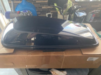 Harley left saddlebag lid - gloss black 