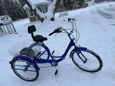 Tricycle (used twice, almost new), View more