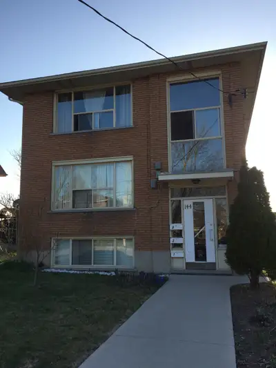 2 bedroom main floor apartment in a quiet triplex near Rockway garden . It has a large balcony with...