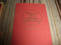 WEBSTER'S NEW COLLEGIATE DICTIONARY - A MERRIAM-WEBSTER