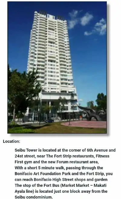 Experience a luxurious staycation in this condo located in the heart of Bonifacio Global City (BGC),...