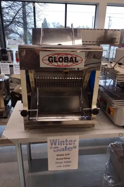 Global 3/4" Bread Slicer , View more