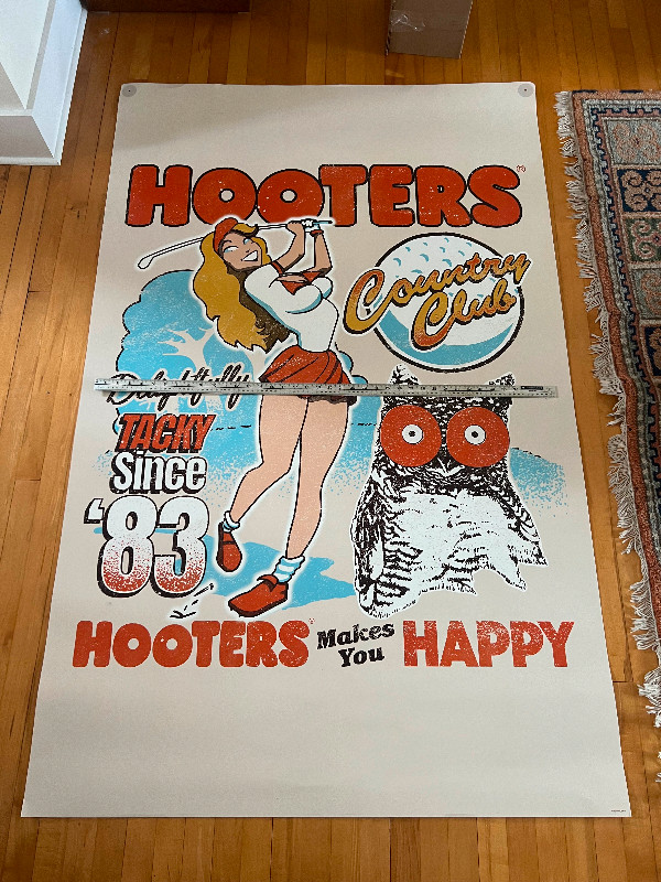 Hooters Authentic Store Display in Arts & Collectibles in Moncton