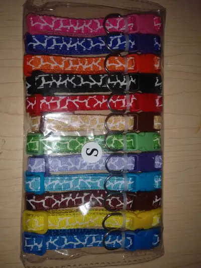 NEW! 12 Small Puppy/Kitty Litter Collars, View more