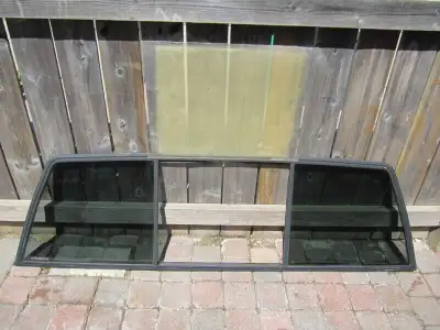 Up for sale is a CR Lawrence Automotive Products Rear Aluminum Frame Glass Assembly for GMC and Chev...