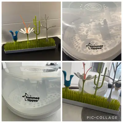 baby bottle drying racks both for $10, View more