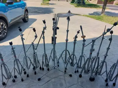 Cymbal stands,hi hat stands,kick pedals,snare stands, View more