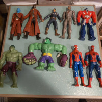 12" Marvel, DC, Spider-man, Hulk,Star Wars,Batman Action figures