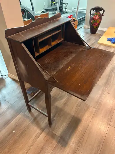 Vintage Secretary Desk, View more