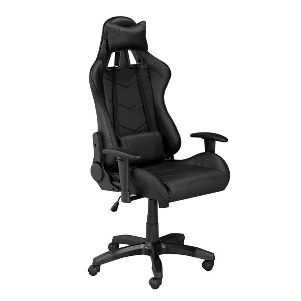 Brassex Sorrento Gaming Chair 5100-BLK dans Chaises, Fauteuils inclinables  à Laval/Rive Nord