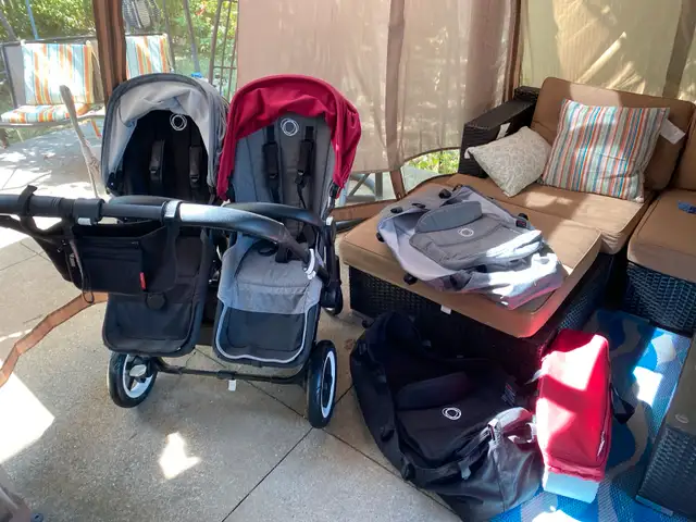 Bugaboo Donkey double stroller 8 in 1  in Strollers, Carriers & Car Seats in Markham / York Region - Image 3