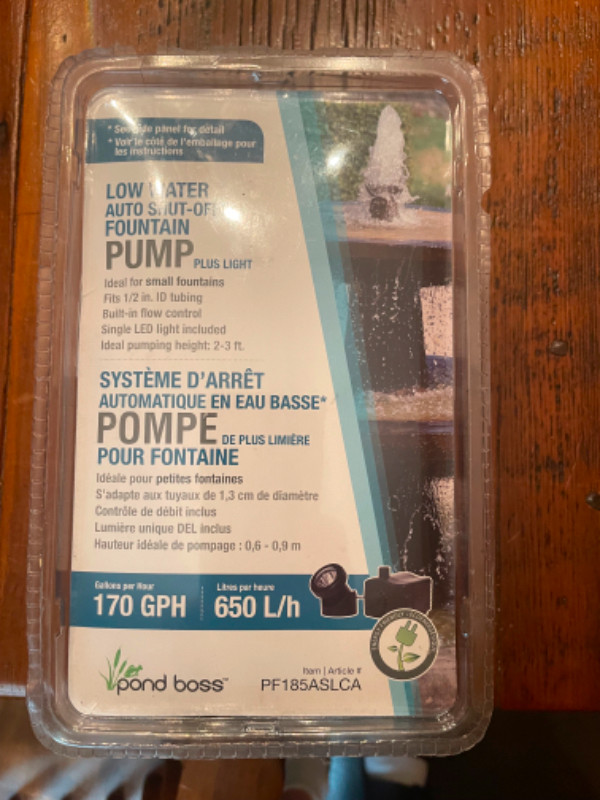 Water Fountain Pump in Other in Guelph - Image 2