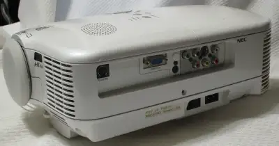 NEC HT410 DLP Video Projector with Manual (for Parts), View more