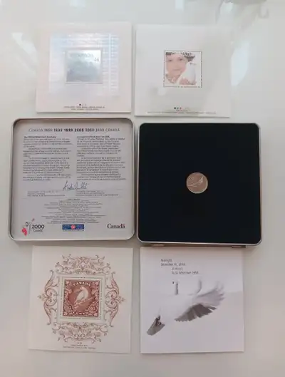 1999 Coin and Stamp Millenium Keepsake Set, View more