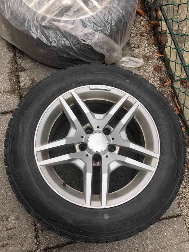  215-60-16 Mercedes  rims and tires in Tires & Rims in City of Toronto