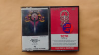2 TOTO Cassette Tapes