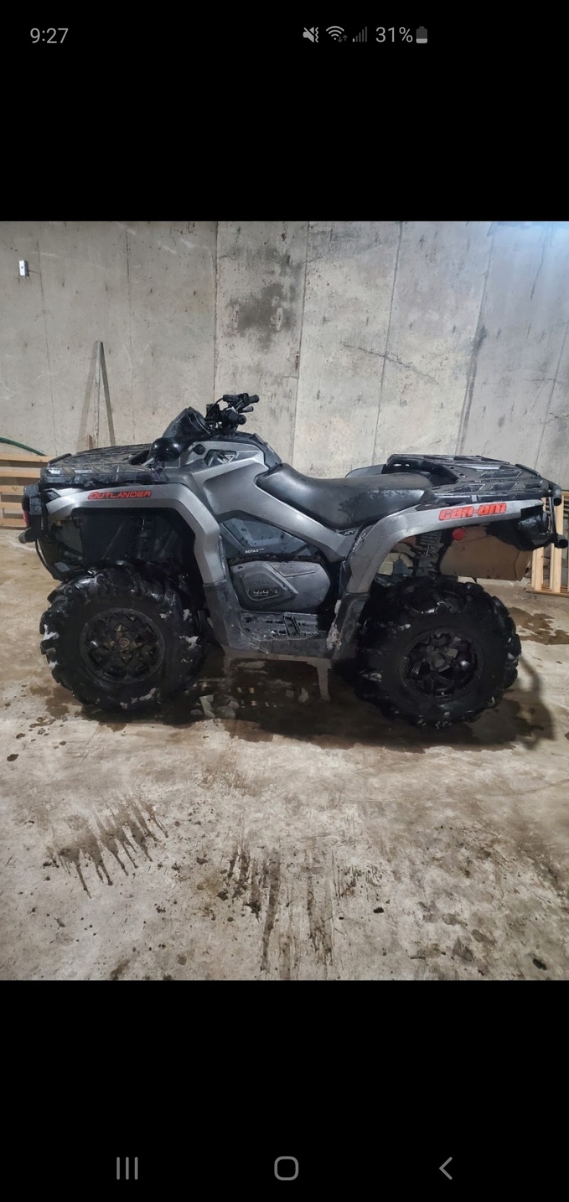 Outlander 1000 for trade for a seadoo ATVs Yarmouth Kijiji