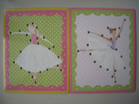 Ballerina lacing cards from Pottery Barn kids