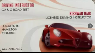 Female Driving Instructor, View more