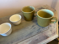 Cups, mini bowls, baking dishes