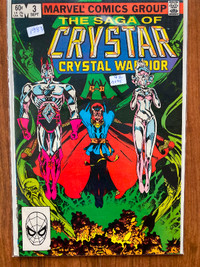 Marvel Comics the Saga of CRYSTAR, Crystal Warrior #3 (1983)