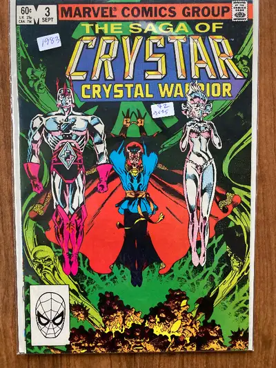 Marvel Comics the Saga of CRYSTAR, Crystal Warrior #3 (1983), View more
