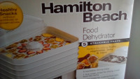 Hamilton Beach Food Dehydrator Dryer 5 tray- New in box