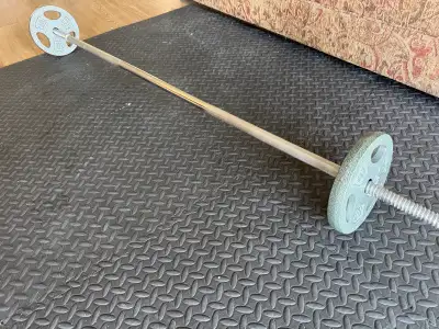 barbells and plates, View more