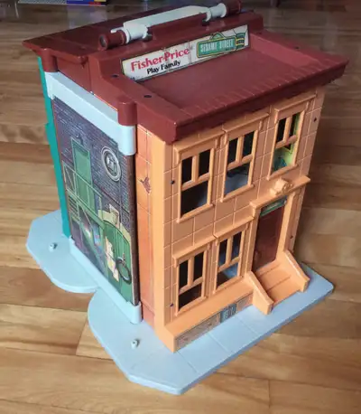 Jouet Fisher Price Vintage * SESAME STREET CLUBHOUSE maison  938, View more