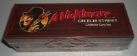 1991 NIGHTMARE ON ELM STREET COFFIN CARD SET SEALED