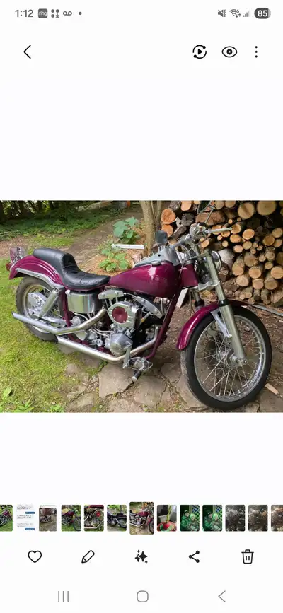 1988 Harley Davidson Shovelhead – $10,500 Beautiful classic Shovelhead in excellent condition. Motor...