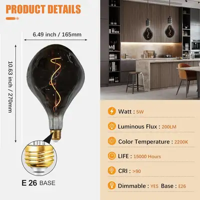 LED Oversized Light Bulbs, View more