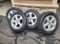 Winter tires/Pneus hiver 215 60 16/mags