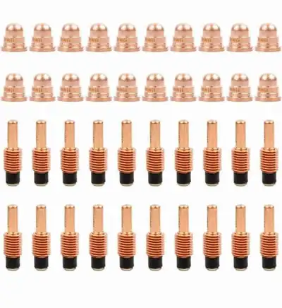 KEMAO 20Pcs 220930 Plasma Cutter NozzleTips 20Pcs 220842 Plasma , View more