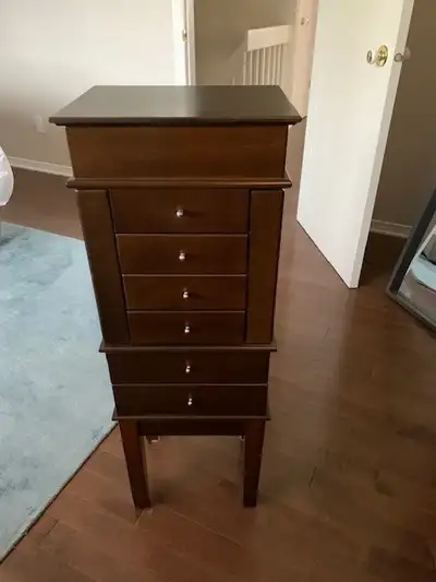 Meuble à bijoux 9 tiroirs