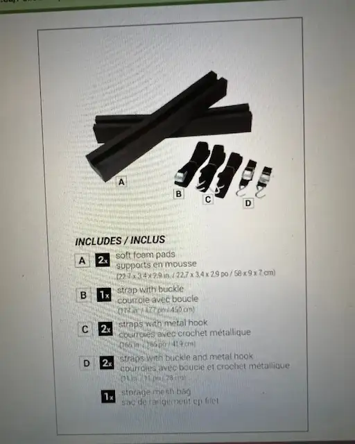 Canoe / Kayak carrier kit   PELICAN62864365489537122