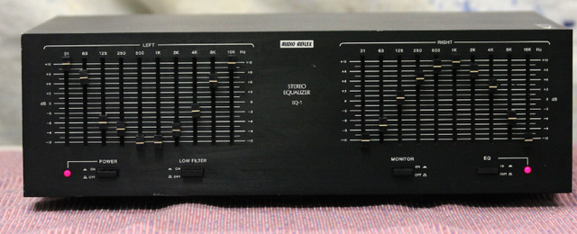 Vintage Audio Reflex EQ-1 Equalizer in Stereo Systems & Home Theatre in St. Catharines