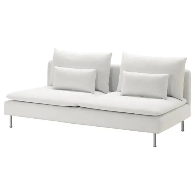 Ikea white Soderhamn sofa in Couches & Futons in Markham / York Region