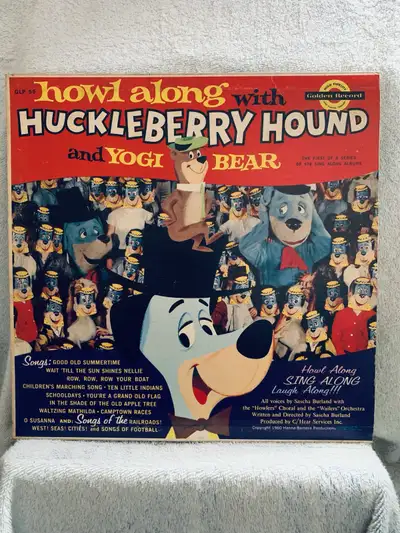 Golden Record Huckleberry Hound & Yogi Bear (Vinyl Lp), View more