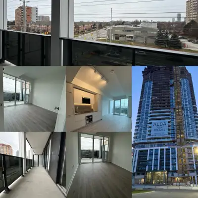 NEW, NEVER LIVED IN, PRESTIGIOUS ALBA CONDOMINIUMS by EDENSHAW WITH 2 BEDROOMS WITH 2 FULL BATHROOMS...