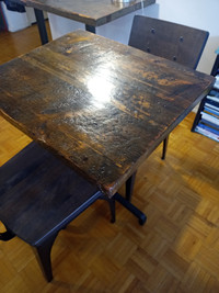 Hardwood Tables and Chairs