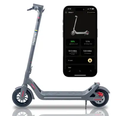 Brand New in Box! The Phantom Gogo A8 Smart electric scooter is a high-performance electric scooter...