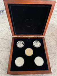 Silver Coin Set - O Canada 5 Coin Series
