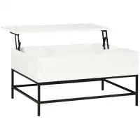 Lift Top Coffee Table with Hidden Storage Compartment Lift Table