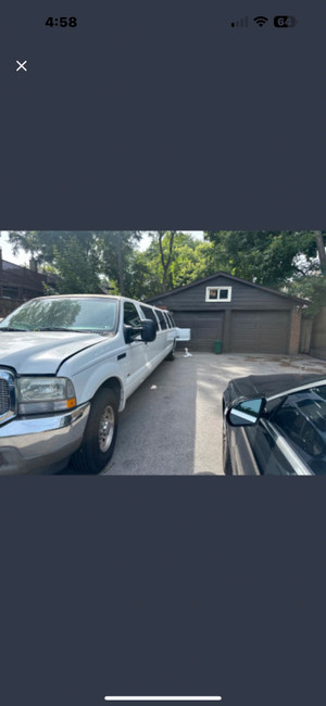 2002 Ford Excursion Limousine SUV 